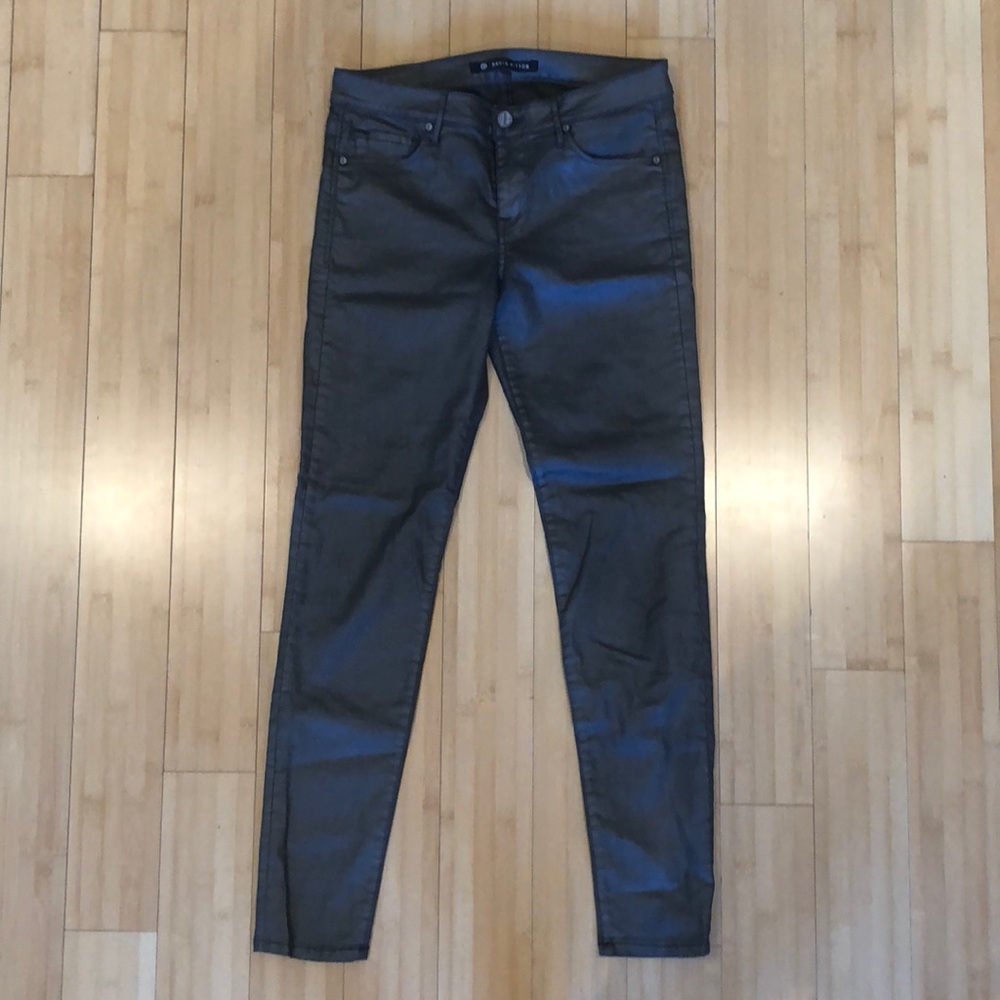 David Bitton Waxed Denim Jeans